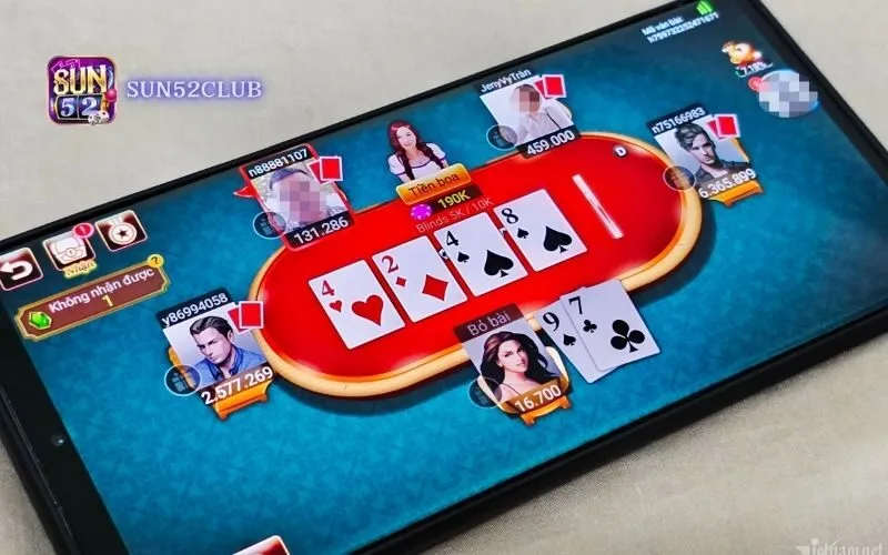 Chơi bài trực tuyến miễn phí Sun52