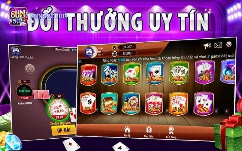Hình ảnh Game Bai Doi Thuong Quoc Te Sun52 trong bài viết Game bài đổi thưởng quốc tế Sun52: Có gì đặc biệt?. Game bài đổi thưởng quốc tế Sun52