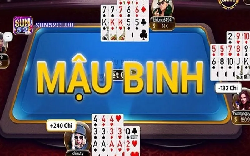 Hướng dẫn chơi Mậu Binh Sun52